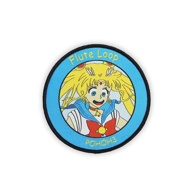 OEMのかわいい衣類パッチ、漫画の鉄は綿ポリエステル材料を修繕する
