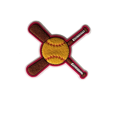 帽子のためのMerrowedのボーダー シュニールの刺繍パッチはスポーツのスーツに着せる