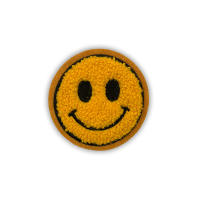 衣装袋の帽子のためのきらめきの手紙のEmojiのシュニールの刺繍パッチ